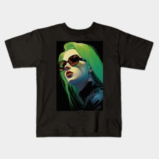 Goth woman 1 Kids T-Shirt